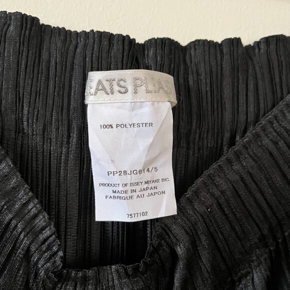 Issey Miyake Pleats Please Black Maxi Skirt (One Size) - Picture 5 of 5